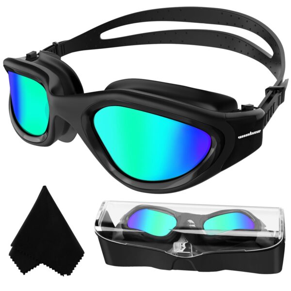 Winline Schwimmbrille mit Polarisationslinsen & UV-Schutz – Anti-Beschlag für Erwachsene & Jugendliche