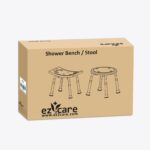 Ez2Care Duschhocker höhenverstellbar 37,5–49,5 cm – Stabiler Badhocker bis 136 kg – Bild 8