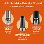 SodaStream DUO Wassersprudler Titan – mit Glas- & Kunststoffflasche – Bild 6