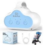 Robofun Kinderwagenschaukler mit USB-C – Automatische Einschlafhilfe für Babys bis 3 Jahren