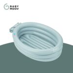 Babymoov Aufblasbare Badewanne Aquadots – 2-in-1 Babywanne & Planschbecken mit Neugeborenen-Einsatz – Bild 4