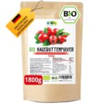 EWL BIO Hagebuttenpulver 1,8 kg – Rohkostqualität aus ganzen Früchten, vegan & ohne Zusätze
