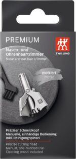 ZWILLING Nasen- und Ohrenhaartrimmer – Präzisions-Haarentfernung aus Edelstahl – Bild 6