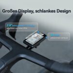 CYCPLUS GPS Fahrradcomputer mit ANT+ & Bluetooth 5.0 – 100h Akkulaufzeit, IP67 wasserdicht – Bild 2