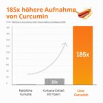 Licur 7000 – Mizellares Curcumin mit 185x Bioverfügbarkeit & Vitamin D3 – 60 Kapseln – Bild 4