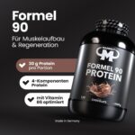 Mammut Nutrition Formel 90 Proteinpulver Schoko 3kg – 77% Protein mit 4 Komponenten – Bild 2