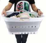 SAMMART 42L Faltbarer Wäschekorb – Pop-Up-Aufbewahrung mit Komfortgriff & Platzsparfunktion – Bild 8