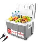 TZS First Austria Kühlbox 45L – Elektrische Cool Box mit 12V & 230V für Auto & Steckdose
