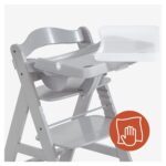 hauck Alpha Tray – 3-in-1 Hochstuhl Essbrett mit Sitzverkleinerer für Alpha+ & Beta+ – Bild 7