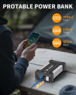 BOCIOFO 12V Starthilfe Powerbank 6000A – Auto Booster für Benzin & Diesel – Bild 4