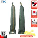 TK THERMALKING 20er Set Sandsäcke 100x25 cm – Hochwasserschutz ungefüllt mit Griffloch – Bild 4