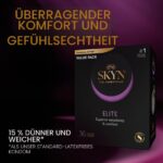 SKYN Elite Kondome latexfrei, 36 Stück – Ultradünn mit SKYNFEEL-Technologie – Bild 2