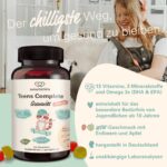 wowtamins Teens Complete – Multivitamin Gummies zuckerfrei für Jugendliche (30 Tage) – Bild 4