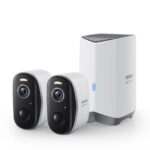 Baseus Security N1 2er Kamera Set – 2K Aussen-Überwachungskamera mit 210 Tagen Akkulaufzeit