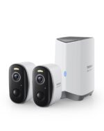Baseus Security N1 2er Kamera Set – 2K Aussen-Überwachungskamera mit 210 Tagen Akkulaufzeit