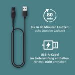 Philips Bodygroom 3000 – Körperrasierer mit Dreifachschutz & 80 Min. Akkulaufzeit – Bild 7