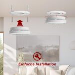 Welite Rauchmelder 4er Set – 10-Jahres-Garantie mit austauschbarer Batterie, DIN EN14604 & BSI zertifiziert – Bild 5