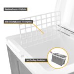 TZS First Austria Kühlbox 45L – Elektrische Cool Box mit 12V & 230V für Auto & Steckdose – Bild 6