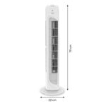 MEDION E11 TF Turmventilator mit Fernbedienung – 45W Standventilator mit Schlafmodus – Bild 3