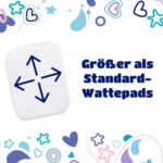 Kindii Pure Baby Pads 1200er Set – Baumwoll-Wattepads für empfindliche Babyhaut – Bild 8