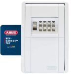 ABUS KeyGarage 787 – Schlüsselsafe mit Zahlencode zur Wandmontage in Weiss