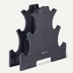 Amazon Basics Neopren Hanteln 3er-Set (1–3 kg) – Gewichte mit Ständer für effektives Training – Bild 4