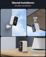 ieGeek 2K Überwachungskamera Aussen mit Akku – WLAN Bewegungserkennung & Farbige Nachtsicht – Bild 6