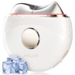 ANLAN EMS Gua Sha Massagegerät mit Rotlicht – Anti-Aging Gesichtsstraffergerät mit Warm-Kalt-Therapie