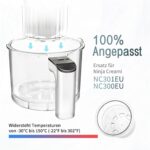 4er-Set Behälter für Ninja Creami NC300EU NC301EU – Spülmaschinenfest & Auslaufsicher – Bild 4