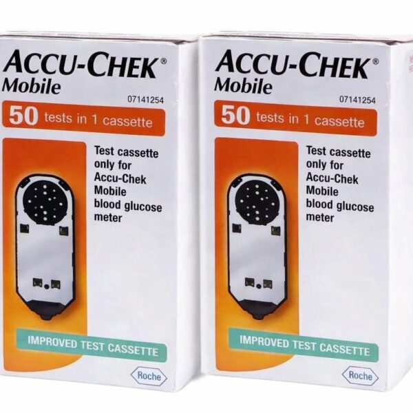 Accu-Chek Mobil Testkassette 100er Pack – Blutzuckermessung unterwegs