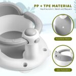 JOY ANAN Babybadesitz für 6-24 Monate – Sicherer Badewannensitz mit 360° Schutz – Bild 7