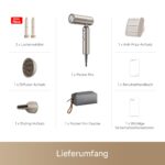 dreame Pocket Pro Reiseföhn mit 110.000 U/min Motor & negativen Ionen – Kompakter Haartrockner, 300 g, faltbar – Bild 7
