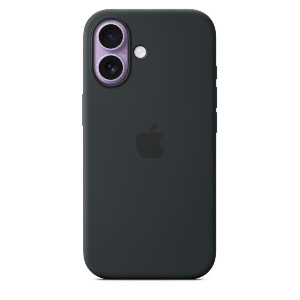 Apple iPhone 17 Silikon Case mit MagSafe – Schwarz