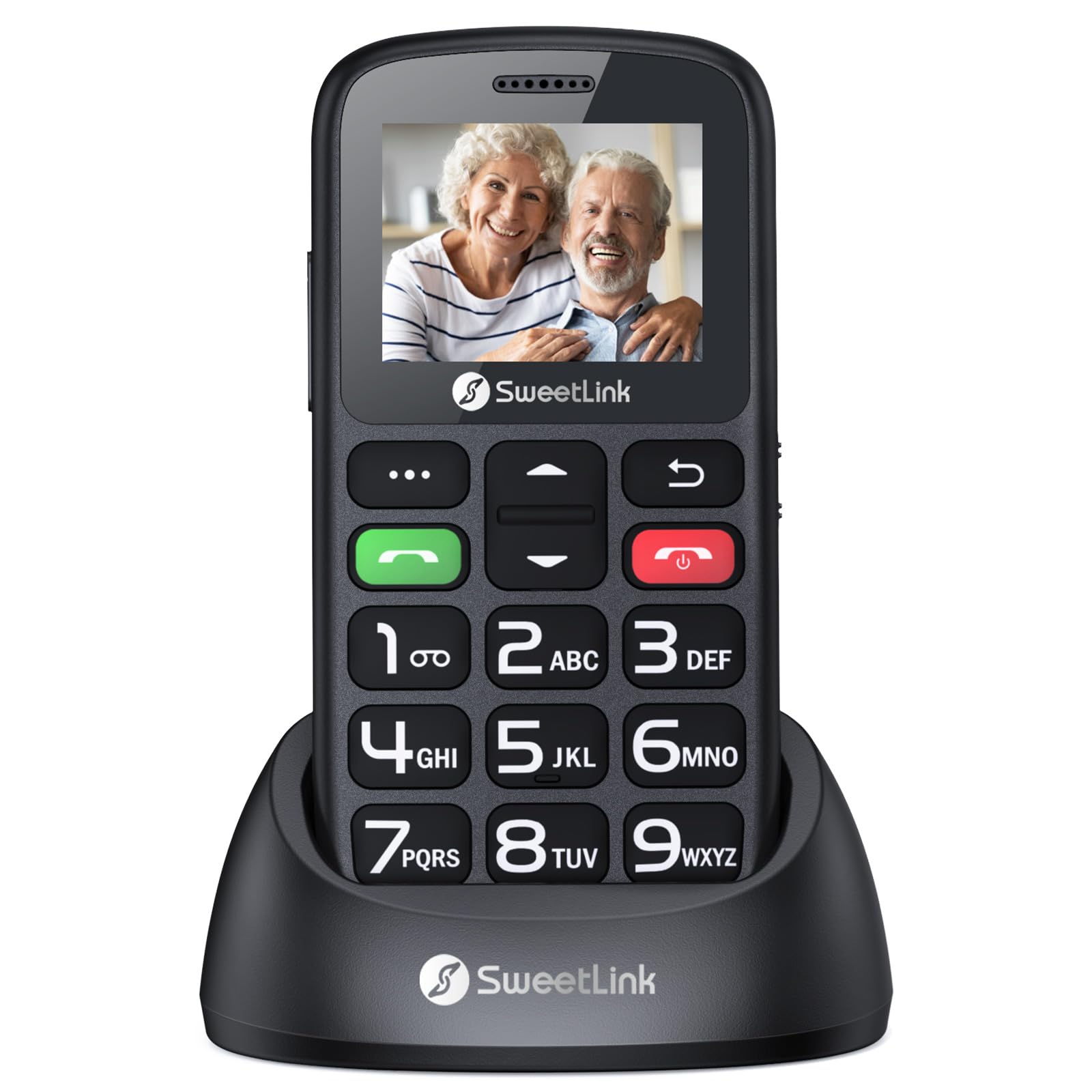 61GhF3lHcL._SY1600_.jpg SweetLink S2PLUS Seniorenhandy – Dual SIM, SOS-Notruftaste & 12 Tage Standby – Bild 1