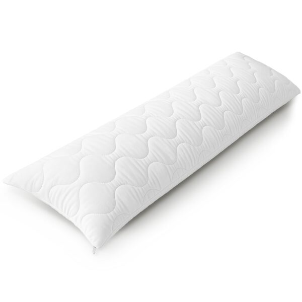 Siebenschläfer Seitenschläferkissen 40 x 145 cm – Ergonomisches Körperkissen mit Mikrofaser