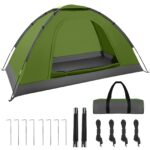 1-Personen Campingzelt HAOYAO – Leichtes Kuppelzelt mit Moskitoschutz & 3000 mm Wasserdicht – Bild 7