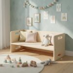 Bellabino Aki Wendebank 2in1 – Kindersitzbank & Tisch aus Birke mit 3 Sitzhöhen – Bild 3