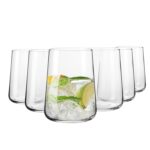 Krosno Infinity 6er-Set Wassergläser 490 ml – Bleifreies Kristall mit elegantem Design