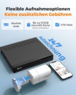 Reolink RLC-810A 2er Set – 4K PoE Überwachungskamera mit Personen- & Autoerkennung für Aussen – Bild 4