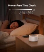 Dreamegg D1 Nova White Noise Machine – Weiss Rauschen Gerät mit Wecker & Nachtlicht für Erwachsene & Kinder – Bild 5