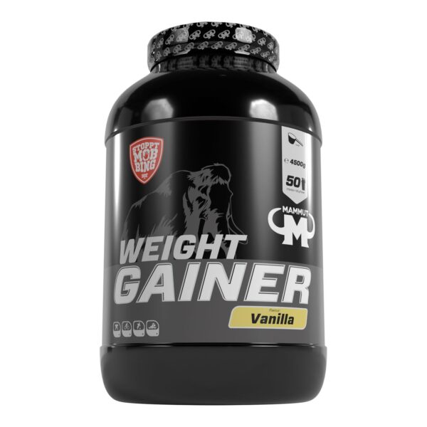 Mammut Nutrition Crash Weight Gainer 4,5 kg Vanilla – 1036 kcal pro 2 Shakes