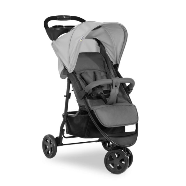 hauck Citi Neo 3 Dreirad-Buggy Grau – Leichter Kinderwagen ab Geburt bis 22 kg