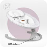 MoMi KENANI Babywippe bis 9 kg – Bluetooth & Fernbedienung für Eltern – Bild 5