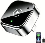 MICTUL Wireless CarPlay Adapter – 2-in-1 Plug & Play für iOS mit 5,8 GHz Wi-Fi