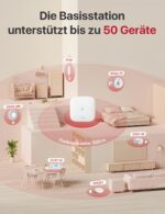 6er Set X-Sense XS01-M Smart Rauchmelder mit SBS50 Hub – EN 14604 zertifiziertes WLAN Sicherheitssystem – Bild 7