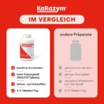KaRazym 200 St. – Magensaftresistente Enzymtabletten für Gelenke, Muskeln & Venen – Bild 5