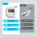 arboleaf Smart Körperumfangmaßband mit Bluetooth & App – 12 Körpermasse tracken – Bild 6