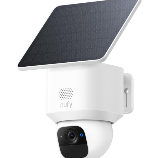 eufy eufyCam E30 Solar-Überwachungskamera – 360° Schwenk & KI-Tracking für drahtlose Außenüberwachung