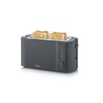 SEVERIN Langschlitz-Toaster 4 Scheiben mit Brötchenaufsatz – 1.400 W