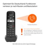 Gigaset AS690A Duo – Schnurloses DECT-Telefon mit Anrufbeantworter & Anrufschutz – Bild 2